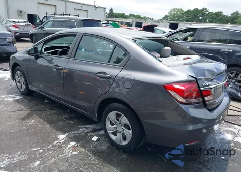 2014 Honda Civic Lx from USA, damaged, VIN 19XFB2F50EE239372